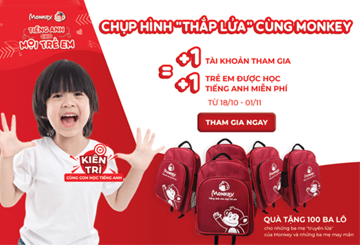 Thể lệ chiến dịch “Thắp lửa” cùng Monkey